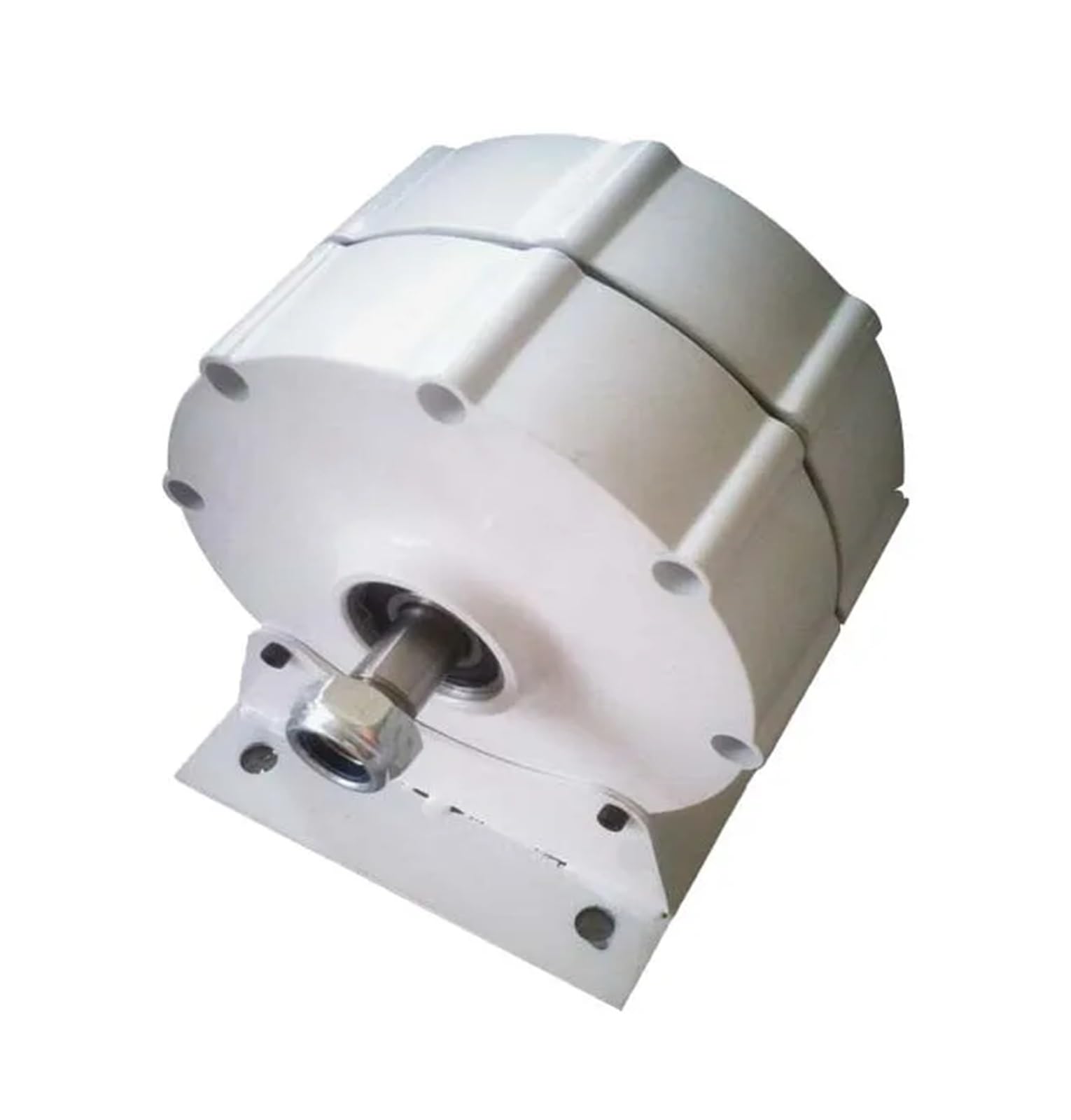 Vertical Wind Turbine Three Phase Permanent Magnet nerator 500W PMG Alternator with DC Controller for Horizontal Or Vertical Wind Turbine(WB,Single Shaft,OneColor)