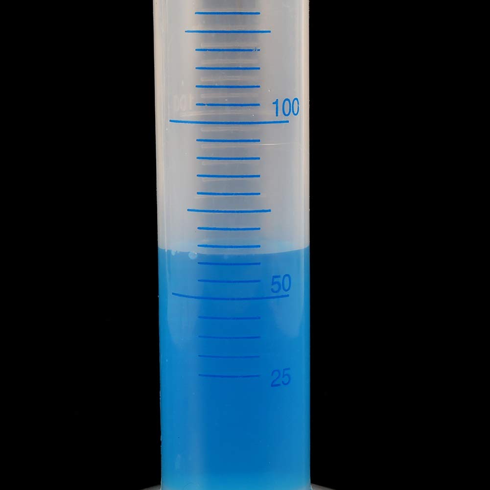 Cilindro graduado de polipropileno Clase B 10-250 ml base hexagonal