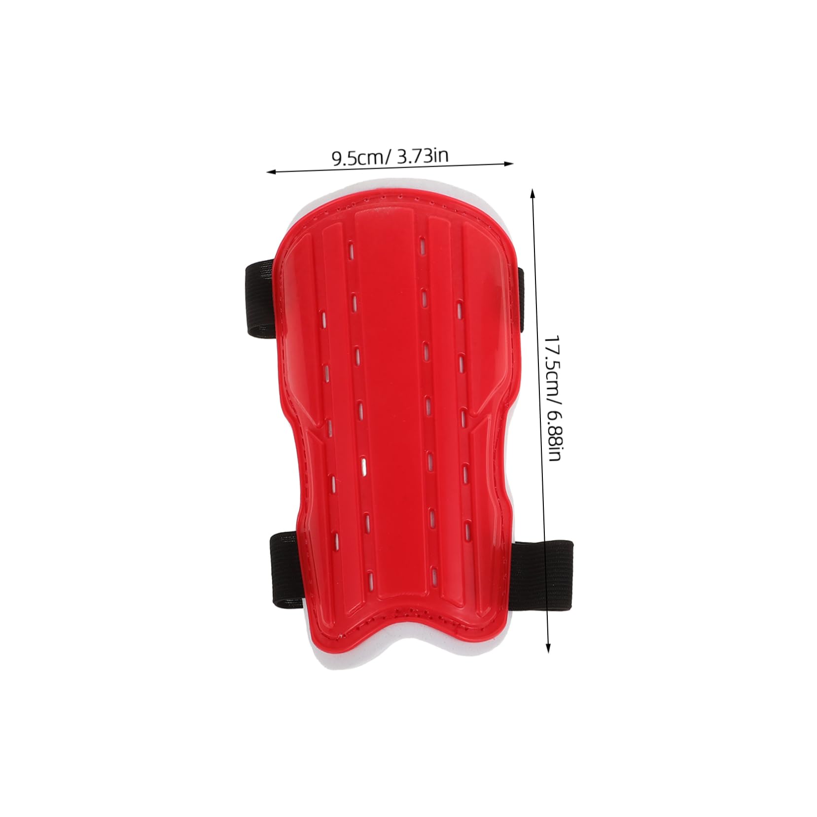 POPETPOP Lightweight Football Shin Guards for Boys and Girls Teen Shin Guards Full Protection Adjustable Straps Ventilated Design for Comfort