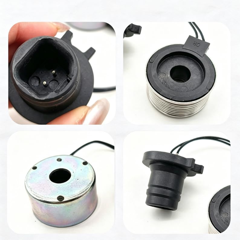 Valve électrovanne de carburant en aluminium 319-0678 Argent