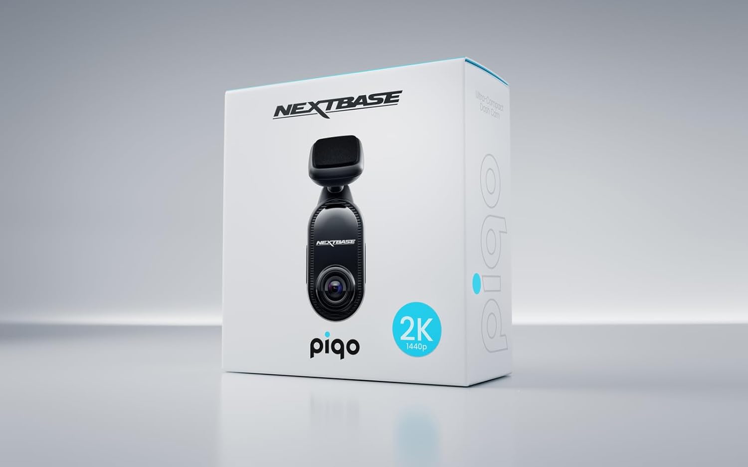 Nextbase Piqo 2K Smart Dash Cam app interface showing map and GPS data