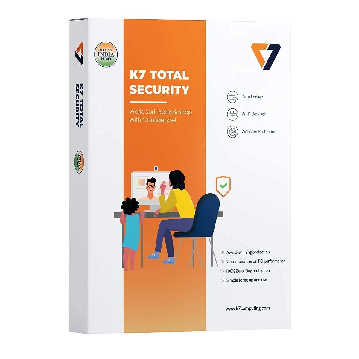 K7 Antivirus | K7 Total Security Powered By MAT Antivirus 2025 | 1 User 1 Year | Anti-Ransomware, Web Protection, Wi-Fi Security Advisor | Windows Desktop, Laptop, PC| Email Delivery in 2 hours-picture-27