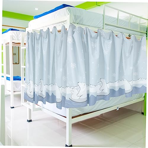 Cortinas de cama de 1.15m Cabilock paneles de algodón para privacidad en dormitorio 6
