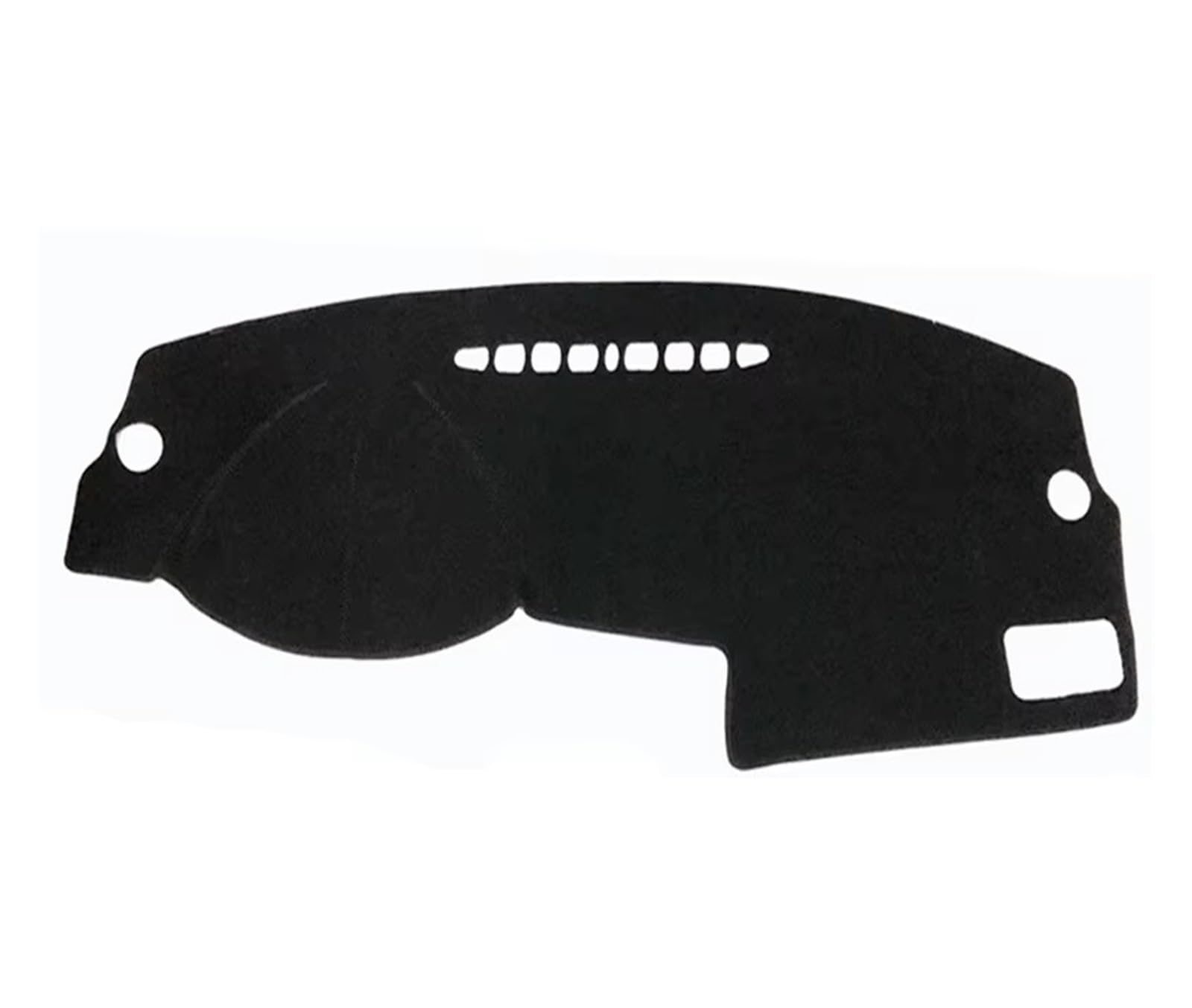 Center Konsole Für VW Für Golf 4 1997-2003 Dashmat Sonnenschutz Teppich Kissen Innenausstattung Dashboard Abdeckung Matte Pad Armaturenbrett Matte Interior | Black(Black Edge)LHD