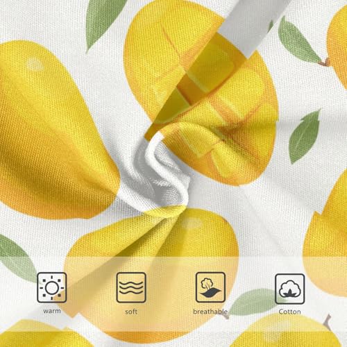 Wusikd Mango Cartoon Girls' Underwear Cotton Girls Briefs Soft Toddler Underwear 2T3