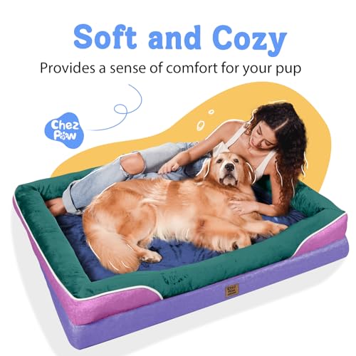 Image of Chez Paw Waterproof Orthopedic XL Dog Bed for Large and Extra Large Dogs