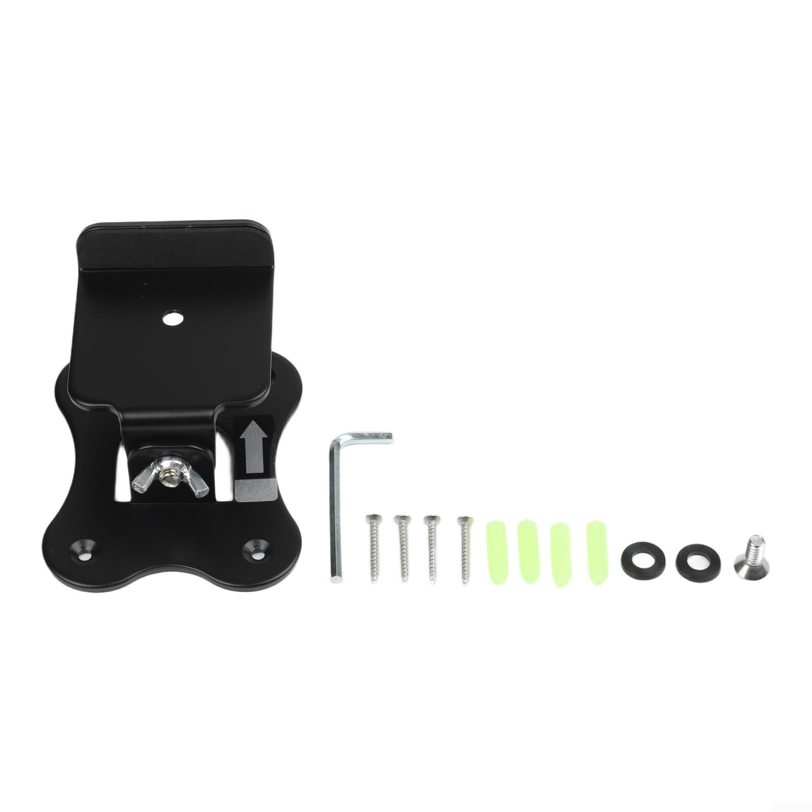 Per robusto supporto da parete in metallo da 3 mm, nero forte per robusto | Su misura per Samsung HW-Q990F, nero per ottico, facile montaggio, set di viti incluso, design robusto