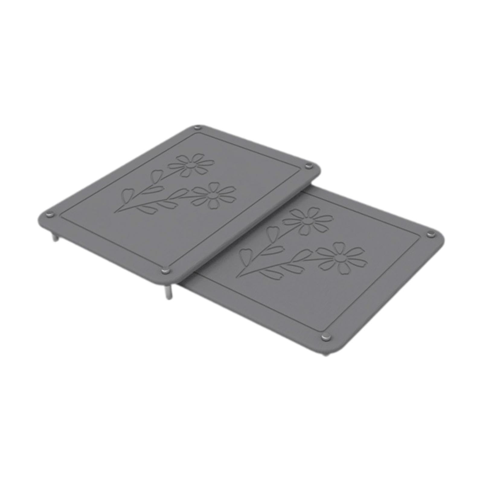 HouseVibe Base Protectora De Piedra para Encimera 2 Piezas