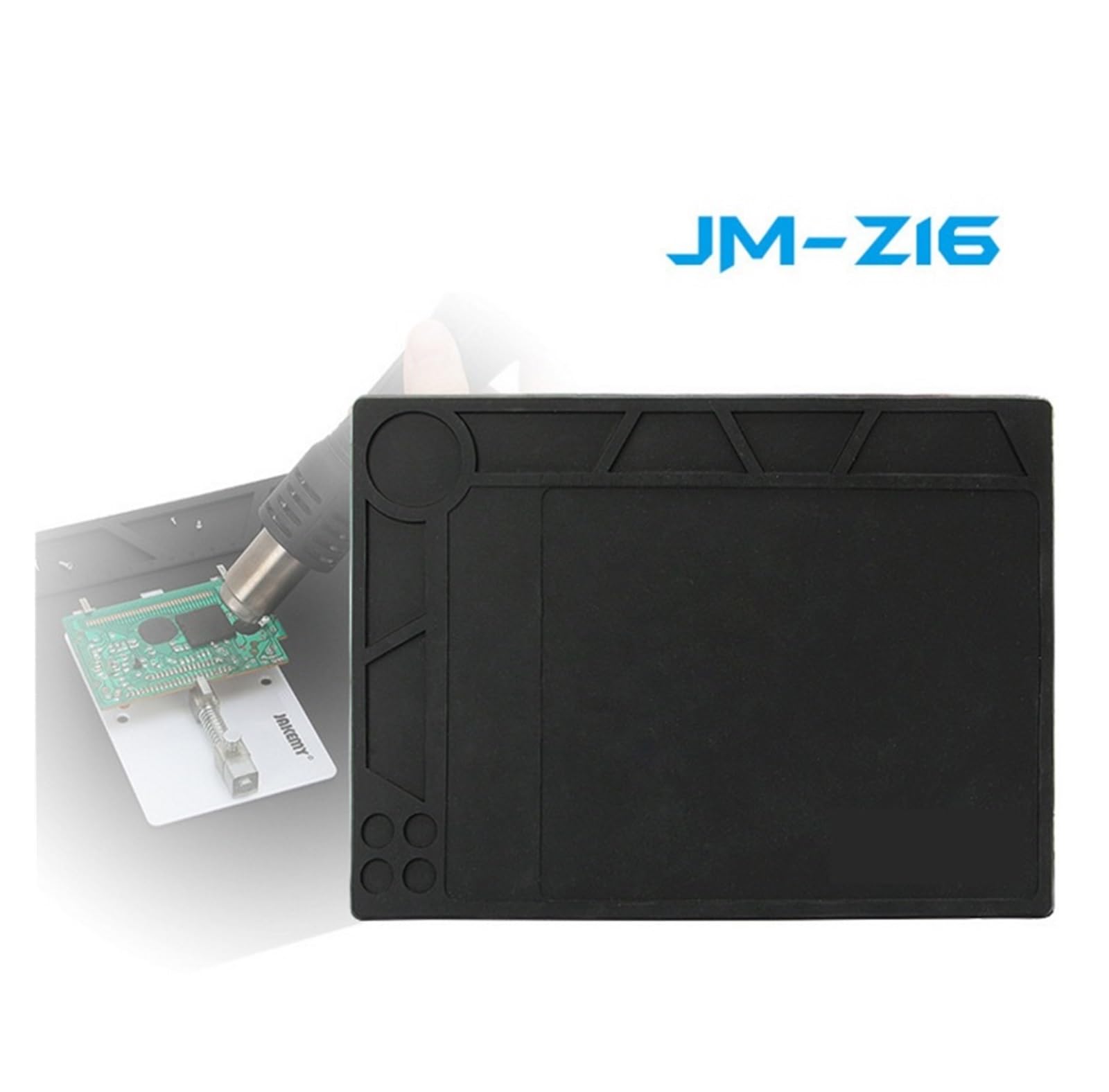 esteras de trabajo para soldadura Tapete de trabajo de mantenimiento con aislamiento térmico antiestático JM-Z16 sin olor