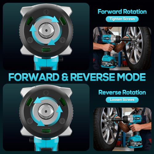 Heavy Duty Cordless Impact Wrench Kit