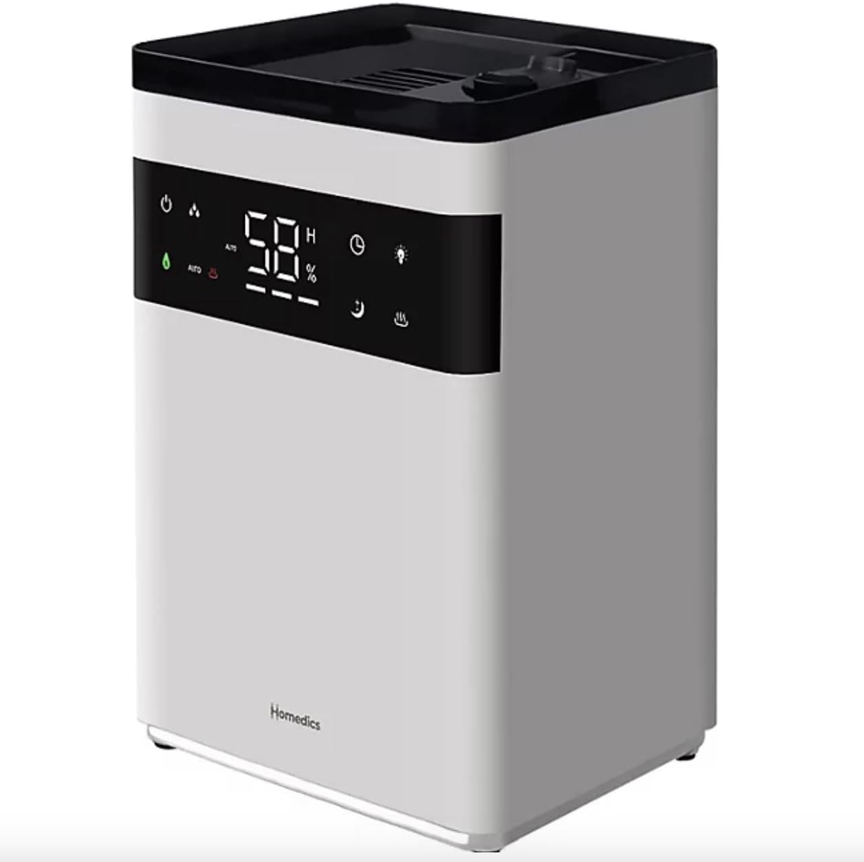 Home Premium Warm & Cool Mist Ultrasonic Humidifier, Topfill, 58 Hour Runtime