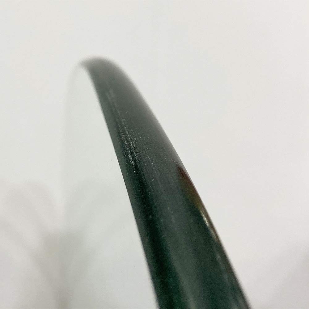 Glasplatte 100cm 8mm Stärke Terry Rund Gehärtetes Glas Scheibe Kaminplatte Bodenplatte
