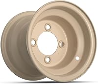 Vista 1 de GTW Rueda de carrito de golf de acero beige 8x7 Centrada Patrón de pernos de 0.157x4.000 in