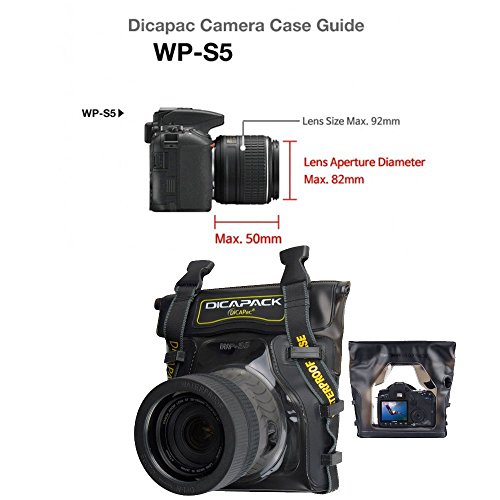 Dicapac WP-S5 Etui Étanche Pour Petit Appareil Photographique Reflex Numérique - Image 4