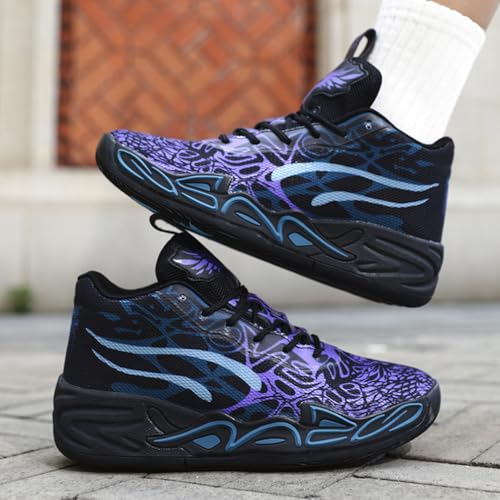 Zapatos de baloncesto masculinos deportivos para gimnasio y deporte al aire libre 2