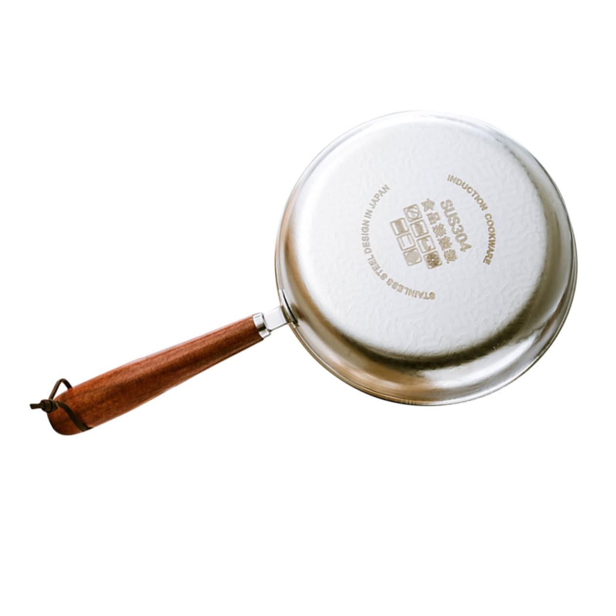 GLEAVI Mini Stainless Steel Frying Pan Small Nonstick Skillet with Snowflake Pattern for Frying Eggs Making Sauces and
