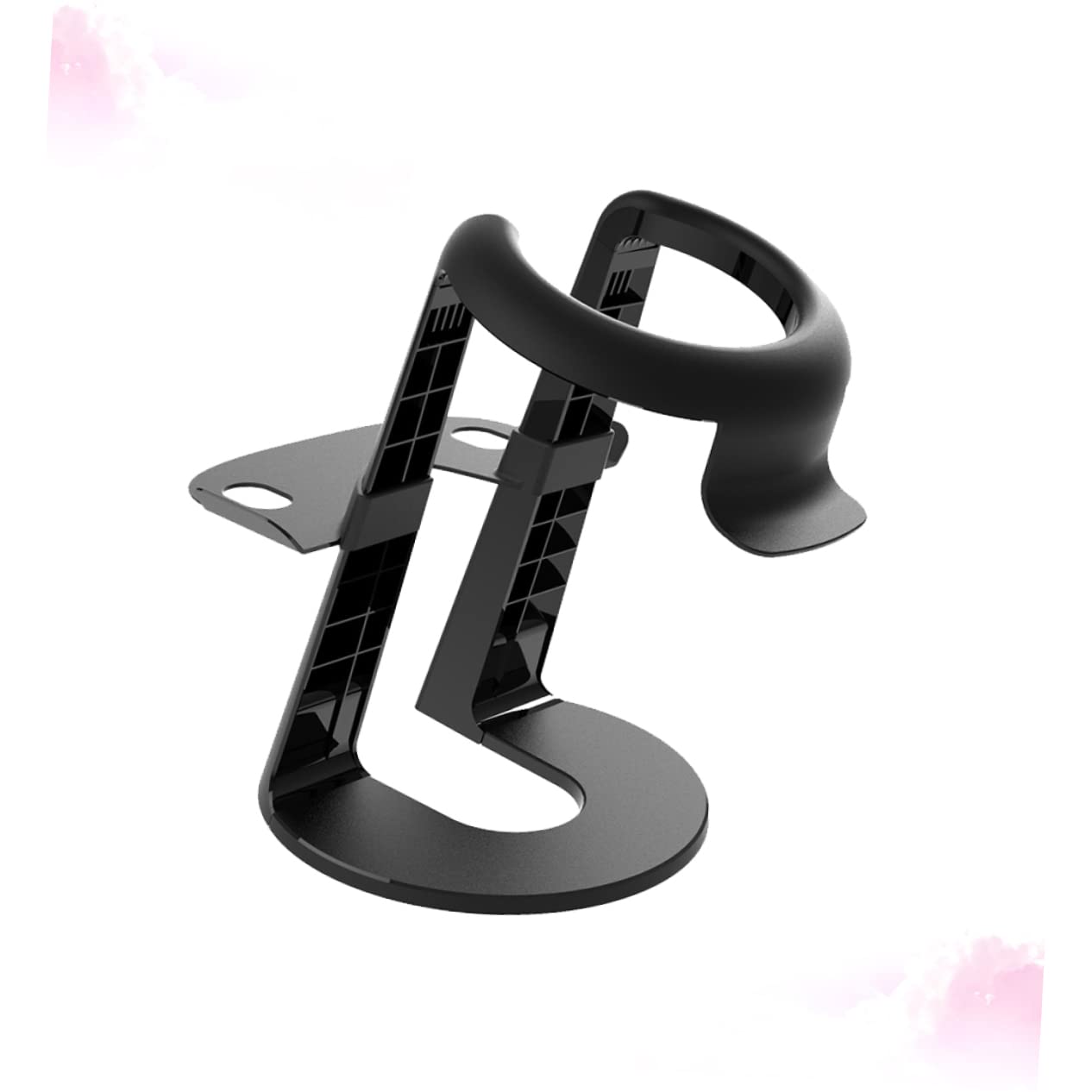 Supporto da Parete per Visore Vr Nero in Plastica, Display Mount | Uso per Controller Gaming e Visore, Design Salvaspazio, Accessorio per Realtà Virtuale