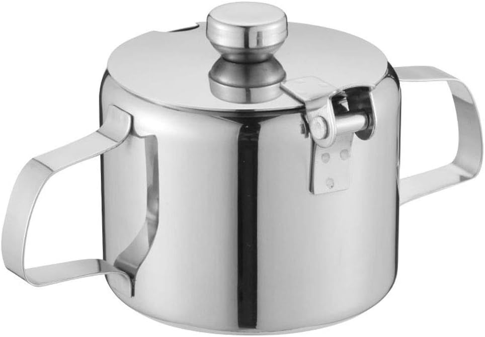 Stainless Steel Sugar Bowl Seasoning Jar Condiment Spice Container Canister Set Kitchen Storage Pepper Salt Bottle