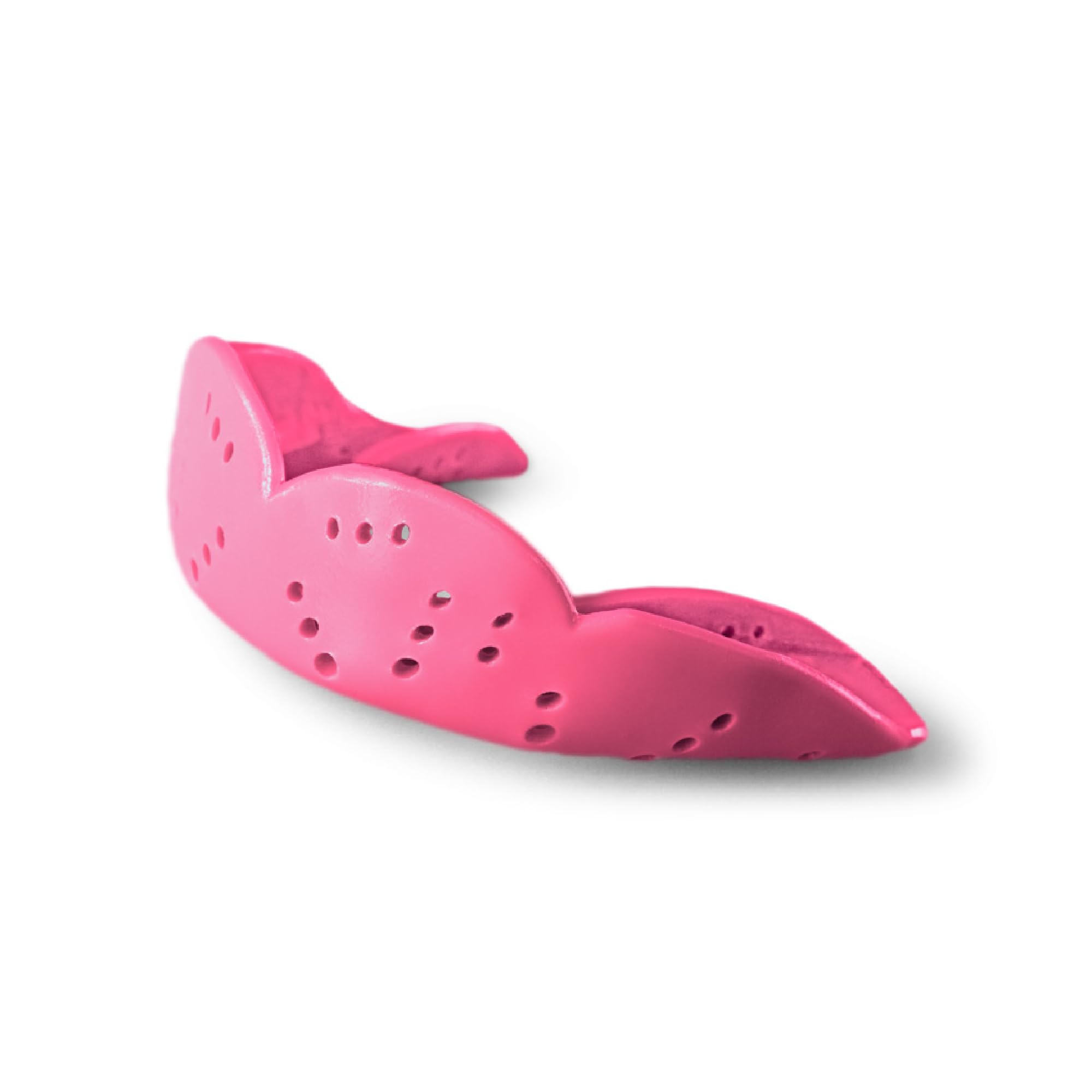SISU Aero Small Mouthguard, Hot Pink - 1.6mm Thin - Custom-Molded Fit - Slim Design - Remoldable Up to 20 Times - for Team Sports - Non Toxic