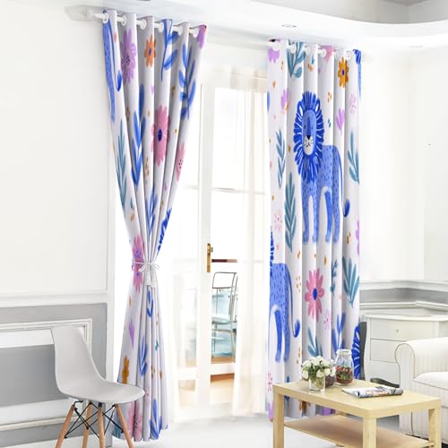 Rideau thermique isolant à oeillets bloquant la lumière du jour - 5