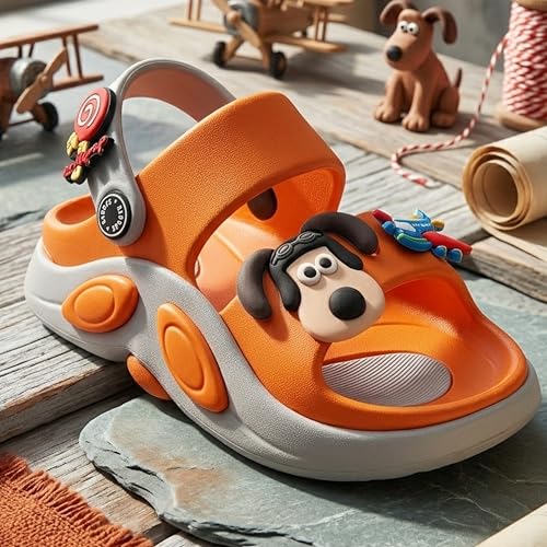 Image of Foot Trends Soft EVA Kids Sandals | Lightweight with Adjustable Strap | Soft Cushioning Sandals for Kids Boys and Girls
