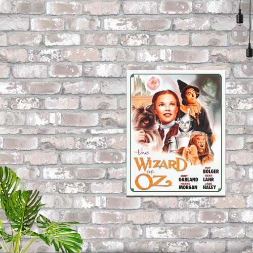 Affiche Le Magicien d'Oz décorative pour salon rétro et cinéphile