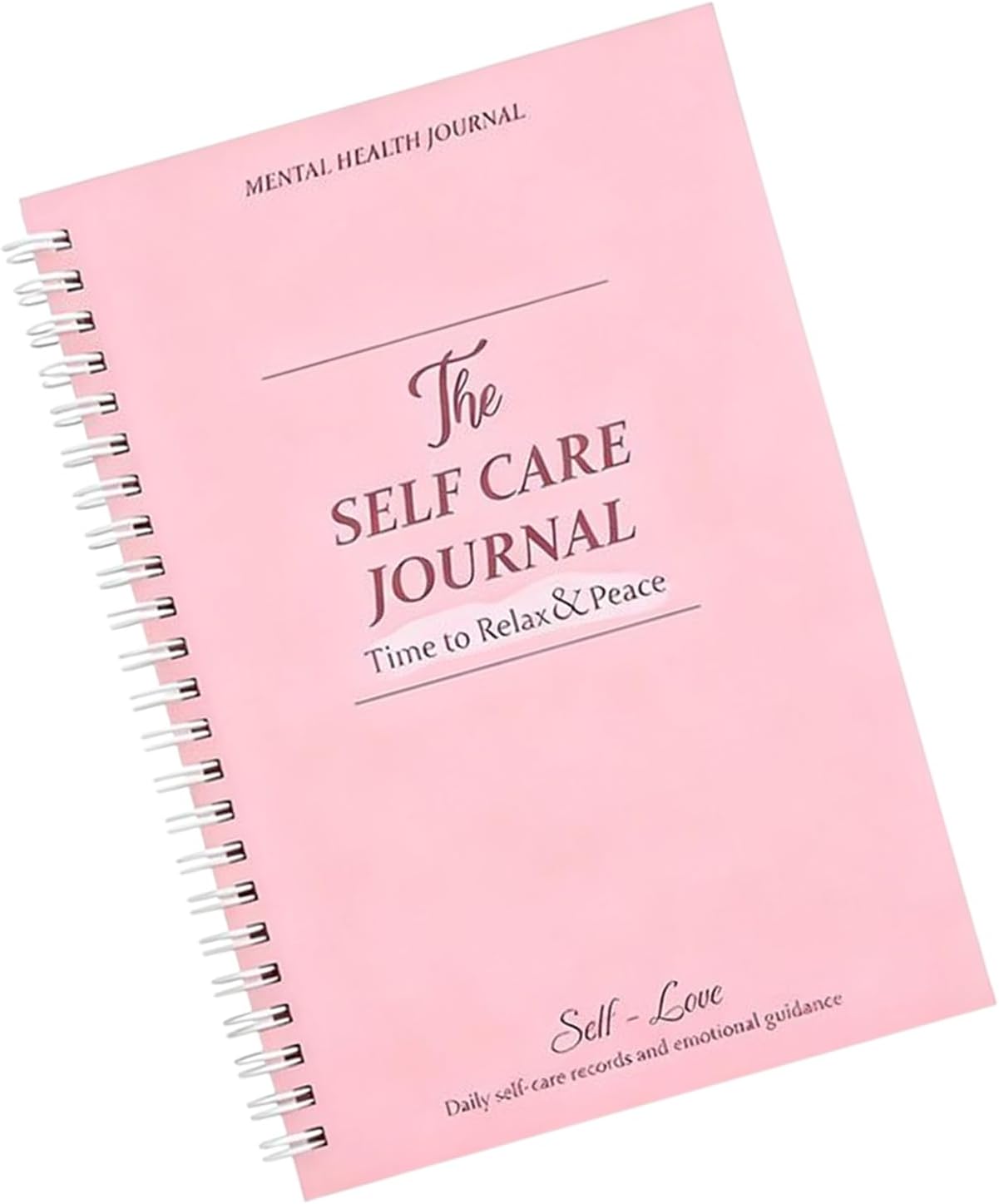 Self Care Journal – Wellness Guide Smooth Writing,Mental Health Journal Daily Planner – for Women Adult Recording Reflection Care Meditation Gratitude Improvement