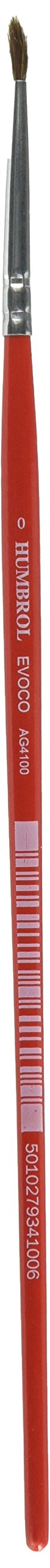 Humbrol Evoco Paint Brush No. 0 AG4100 | For Plastic Model Kits