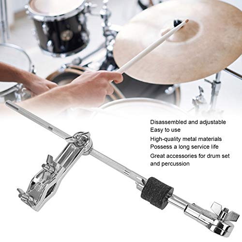 Abrazadera extensible para batería, soporte metálico ajustable para platillos y accesorios de batería miniatura 3
