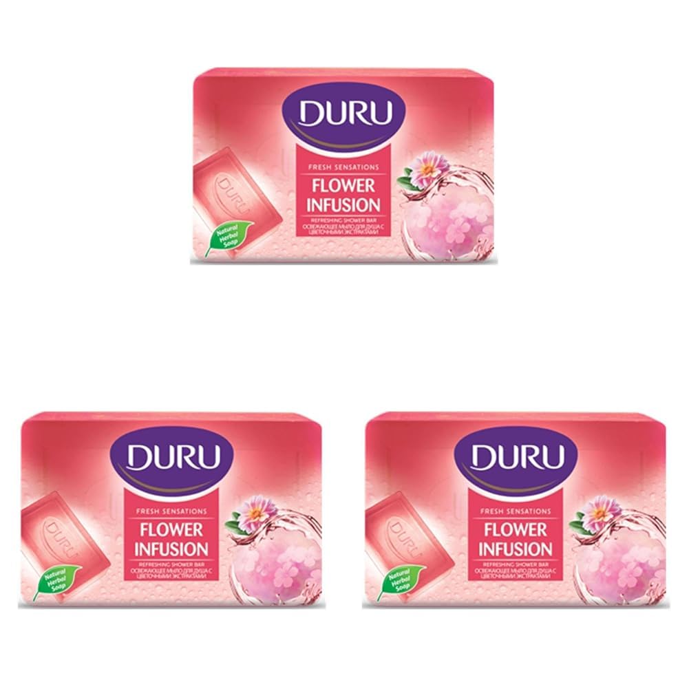 Duru Fresh Sensations Çiçek Tazeliği Kalıp Sabun 150 gr (3 paketi)