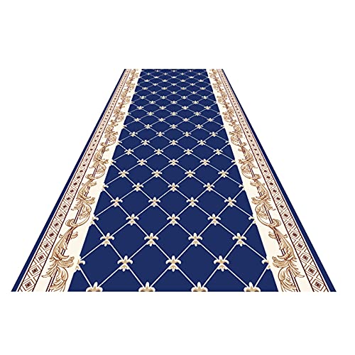 Alfombras de pasillo Alfombra De Pasillo De Estilo Europeo Alfombra De Corredor Largo Antideslizante, Almohadilla Cómoda Para Los Pies, Para Salas De Reuniones De Hoteles De Negocios En Casa, Se Puede