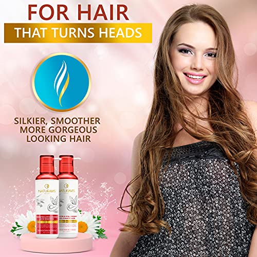 Keratin Shampoo And Conditioner Set With Hyaluronic Acid- Sulfate Free Intense Moisturizing Treatment - For Strengthening Dry And Damaged Hair #TOP5