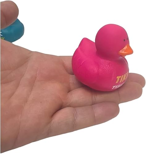 Miniatura 9 de Cool Rubber Ducks (2 pulgadas) tamaño estándar. (paquete de 12) lindos juguetes de piscina de pato para bañera (patos de goma de pescado)