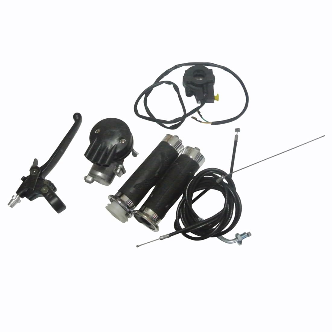 MayNuo Juego de Cables del Acelerador del carburador WT Palanca de Embrague Izquierda Ajuste 66CC 80CC Bicicleta motorizada