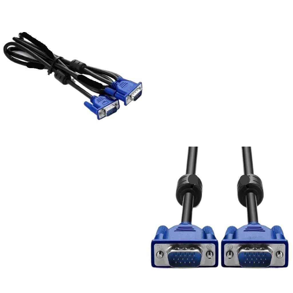15-pinowy kabel VGA do wyraźnego przesyłania obrazów z komputera na monitor kabel (1,5 m)