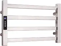 Toalheiro Elétrico Aço Inox Térmico Display Digital Cromado 30x45 110V