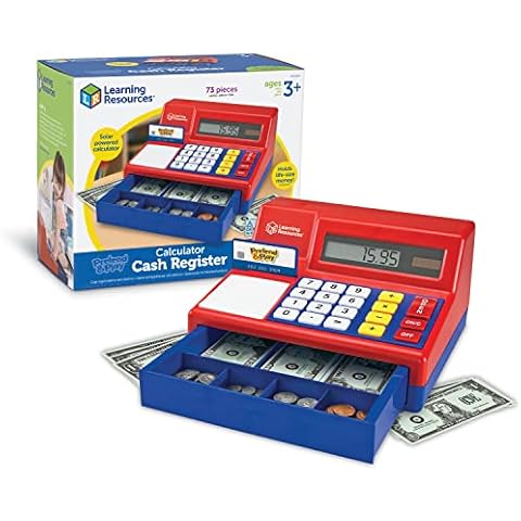 Learning Resources Pretend & Play Calculator Cash Register Cover