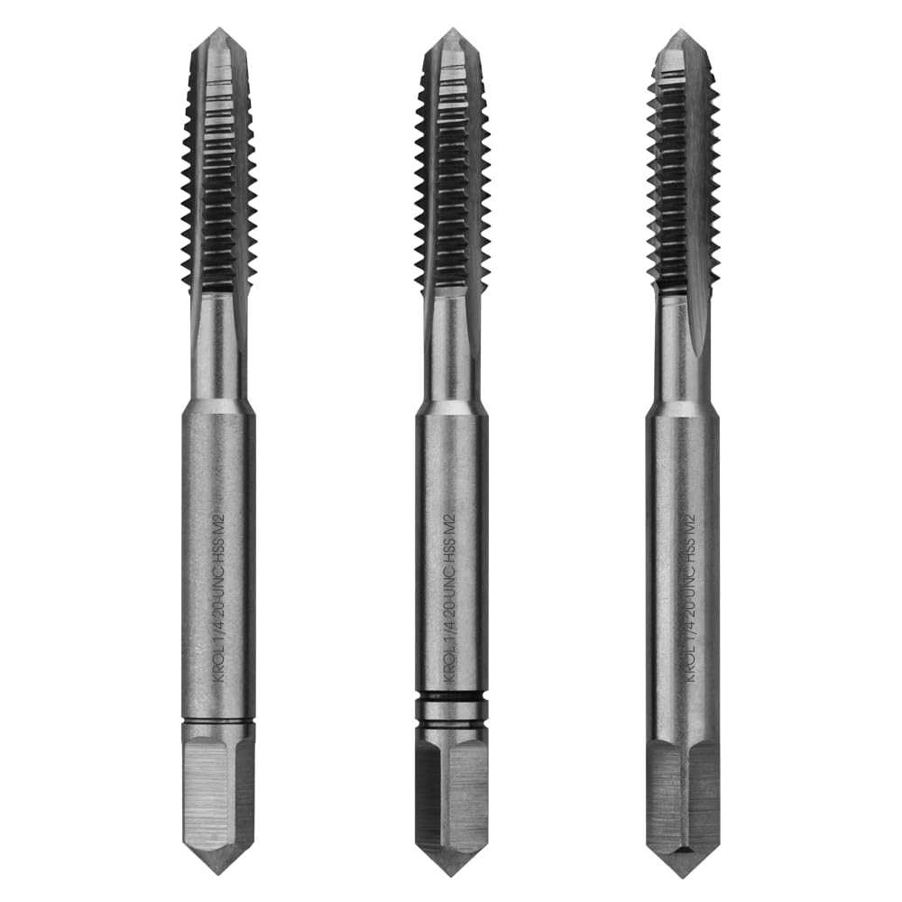 VÖLKEL Angler Set | BSF 3/8x20 Gewinde | HSS Gewindeschneider Set