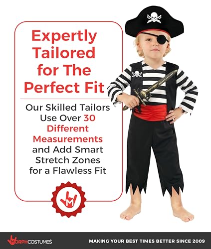 Disfraz pirata para niños de Morph miniatura 4