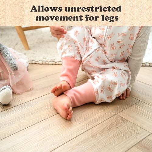 Image of Toddler Sleep Sacks for 3t-4t, 1 Pack Baby Wearable Blanket with Feet, Sleeveless Breathable Sleep Sacks for Baby Boys Girls