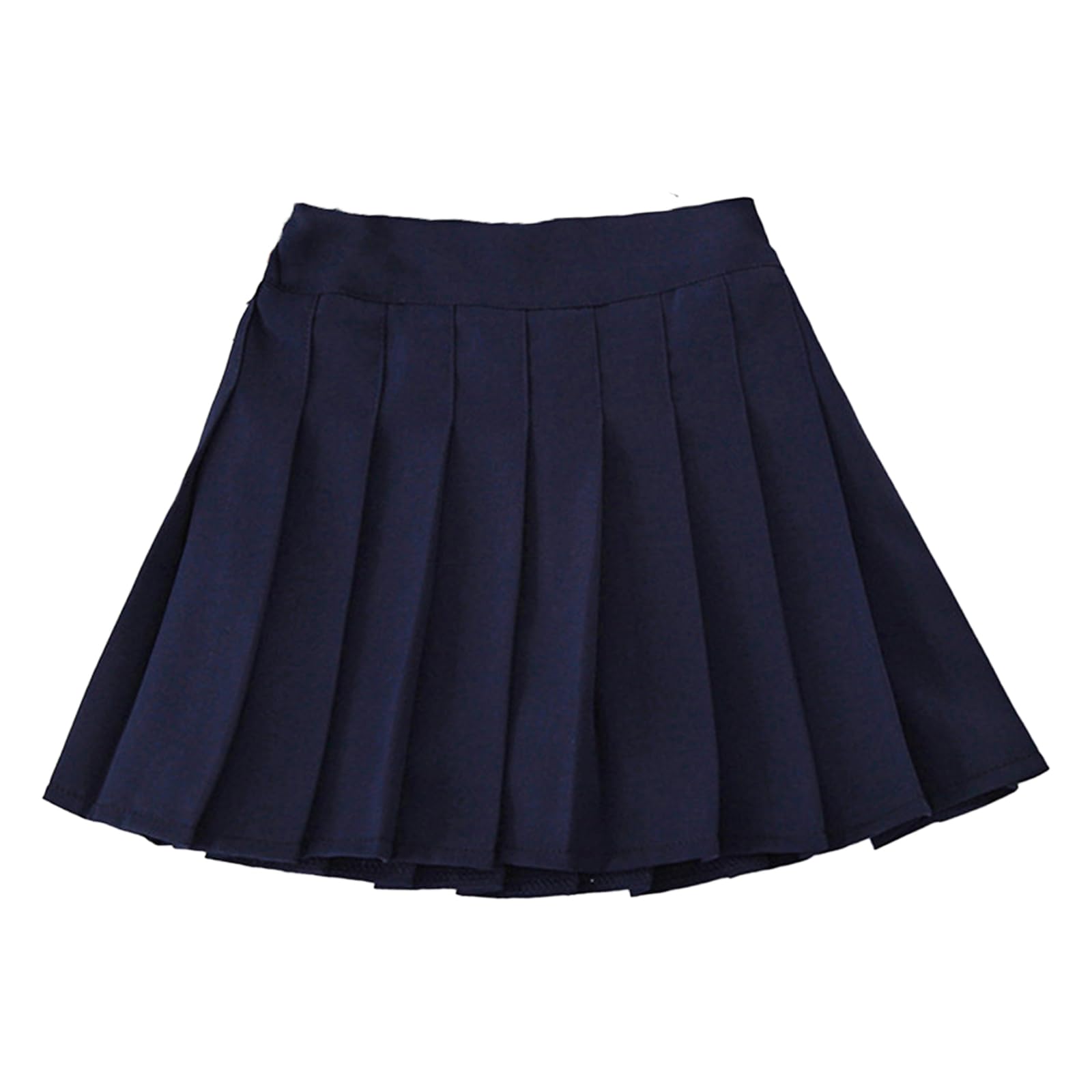 iiniim Falda Niña Ropa Verano Escocesas Cuadros Escocia Falda Plisada Básica con Hebilla Uniforme Escolar Algodón Tartán para Niñas Chicas 3 a 14 Años