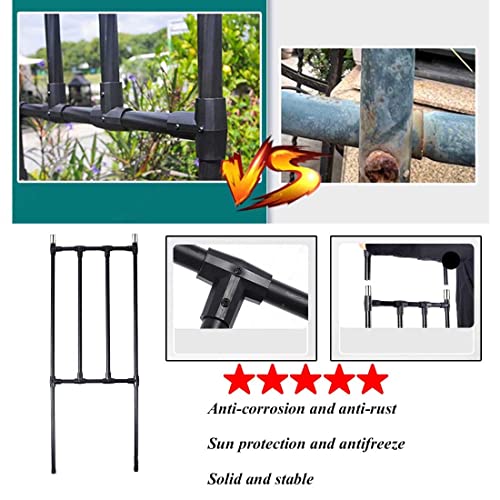 Generisch Metallener Gartenbogen als Rankhilfe für Kletterpflanzen, wetterfeste Rosenstütze für Hochzeiten, perfekte Außendekoration, langlebiger Blumenbogen für Gartenwege
