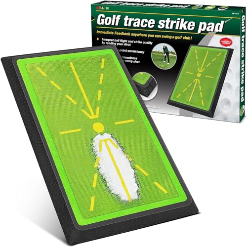 Tapis de frappe pour Swing Impact pour s'entraîner au golf au salon