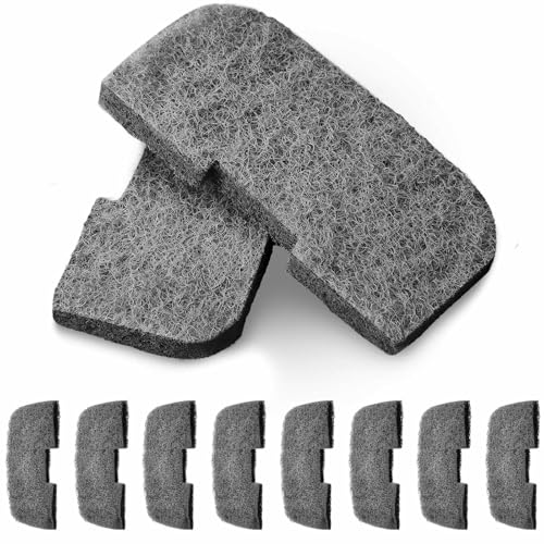 Image of Threlaco 10 Pack Compatible with Fluval 106 /206 /107 /207 Nitrite Remover Pads, Aquarium Canister Filter Media Replacement Pads for Fish Tank