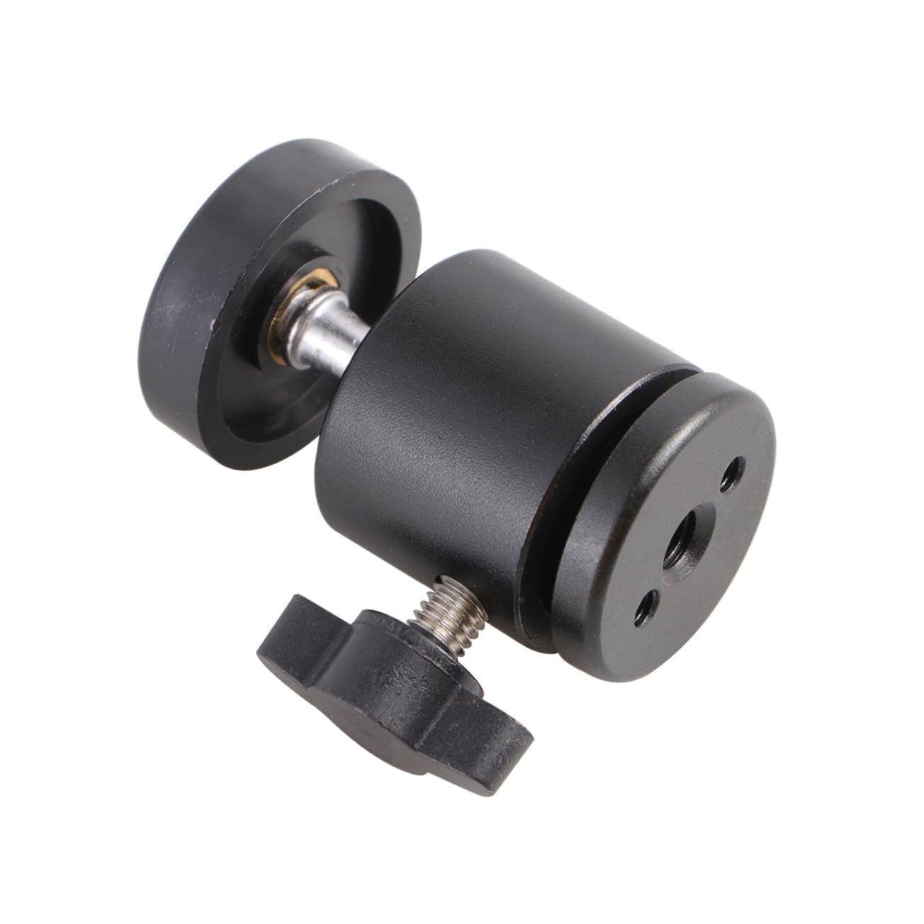 HOMOCONO Portable 1/4 Thread Mini Tripod Head 360° Rotation for Compact Cameras Camcorders