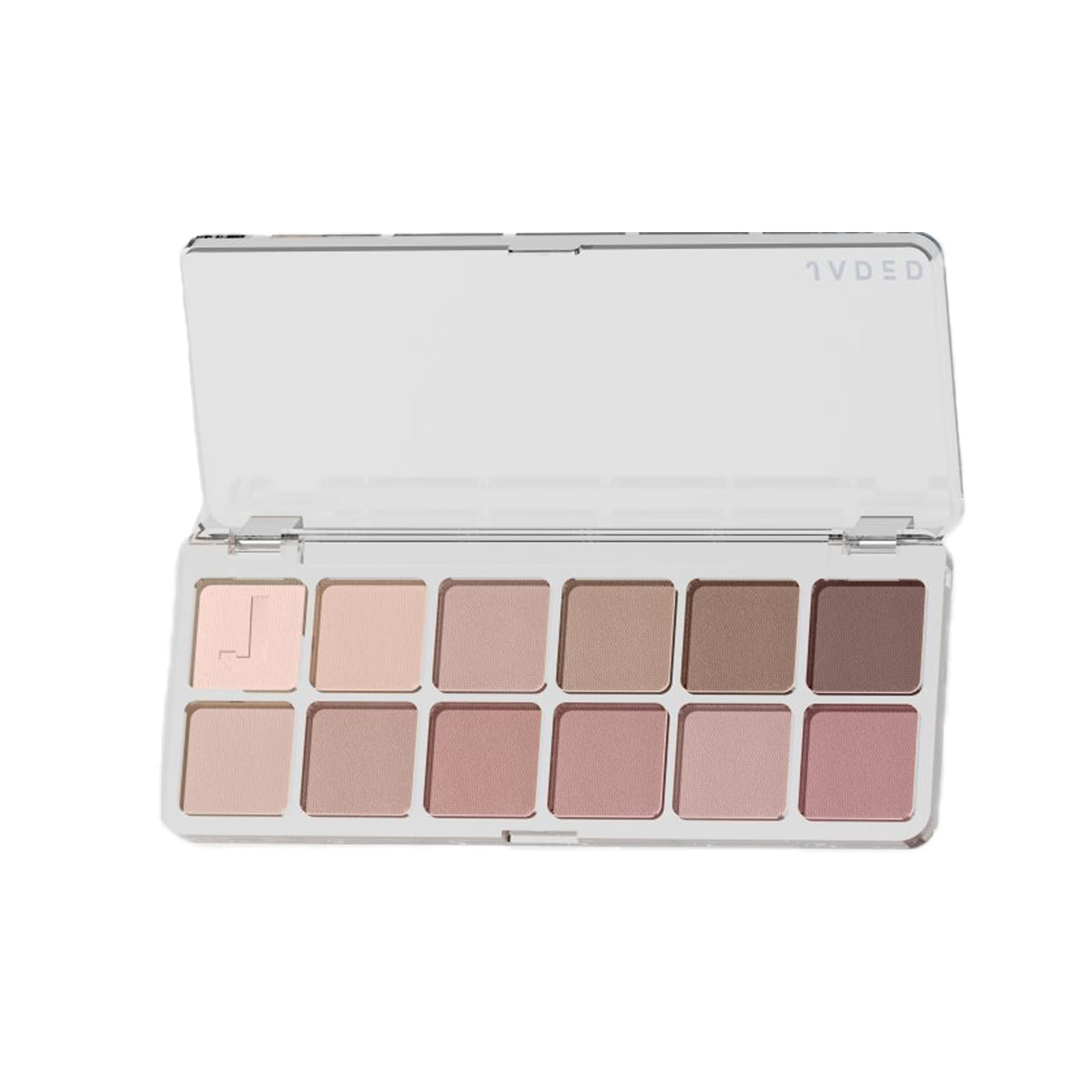 Nude Eyeshadow Palette 12 Colours, Pink Brown Nude Eye Shadows, Long Lasting Full Matte Eyeshadow Make-Up Palette