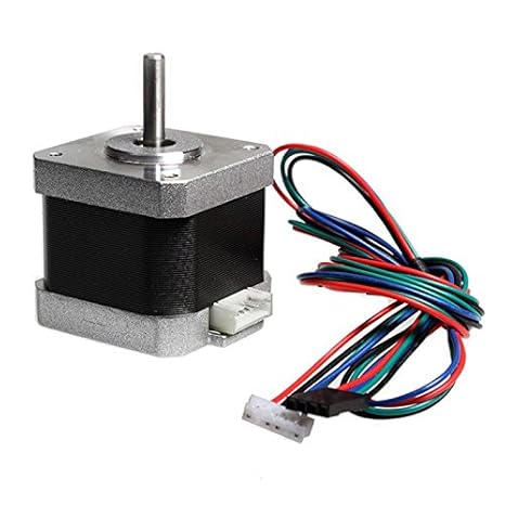 Unique India NEMA 17 Stepper Motor 4 Wire Bipolar for CNC or 3D Printer or Robotics