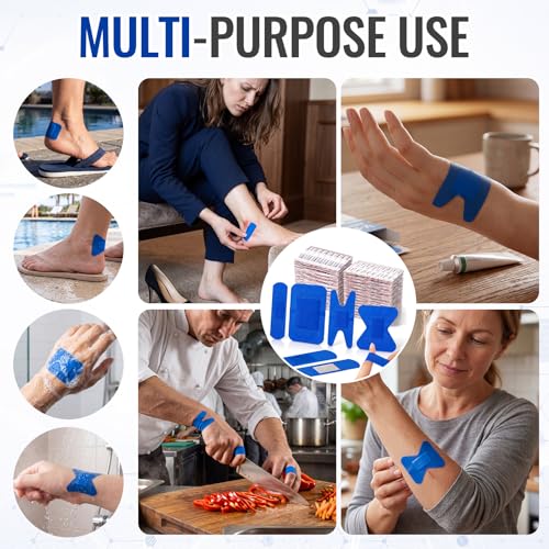 Bandages bleus détectables imperméables évite la contamination des aliments - 6