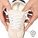 Project Cloud Kids Shoes for Girls & Boys - Non-Slip Memory Foam Girls Shoes - Lightweight Lace-Up Boys Fashion Sneakers Trendy (Little Irita, Taupe,3K)