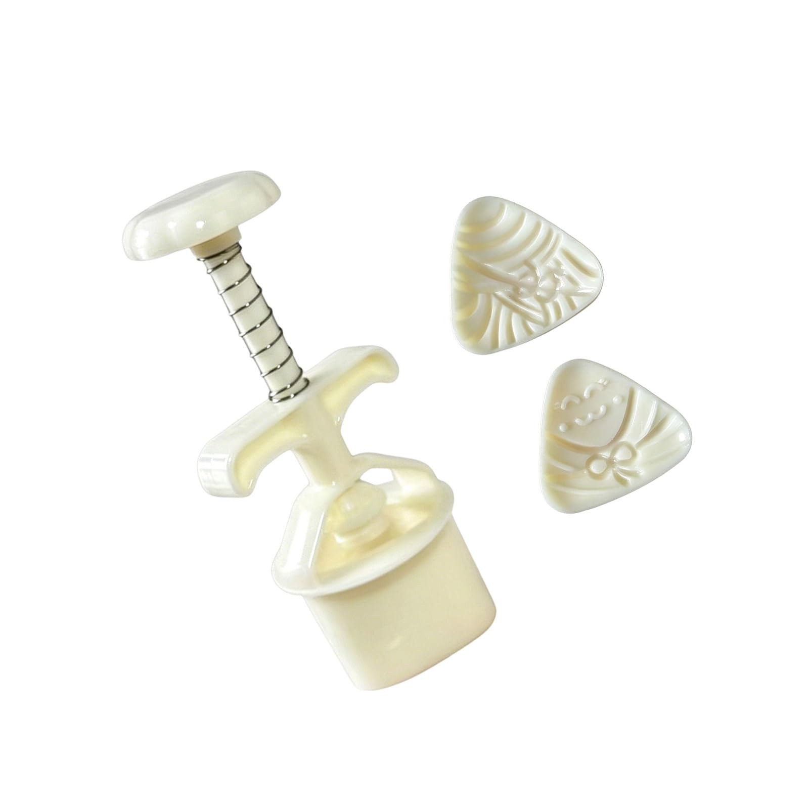 Limtula Dessert Molds 3D Dessert Pressing Tool Zongzi Shape Pastries Tool ABS Texture Suitable for Festival Baking Zongzi Molder